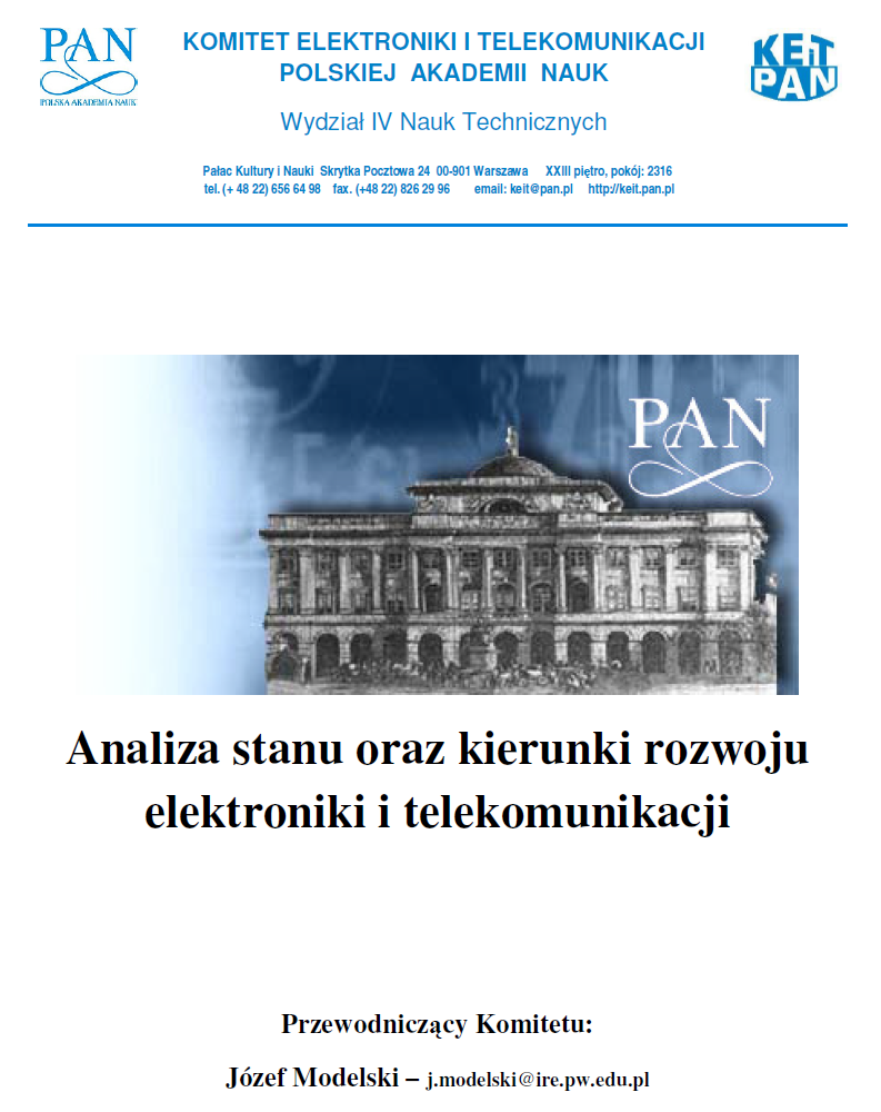 Analiza stanu oraz kierunki rozwoju elektroniki i telekomunikacji